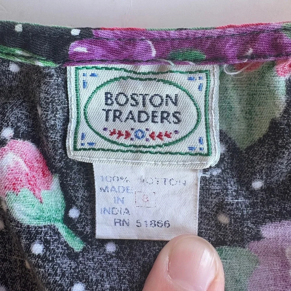 Boston Traders vintage floral